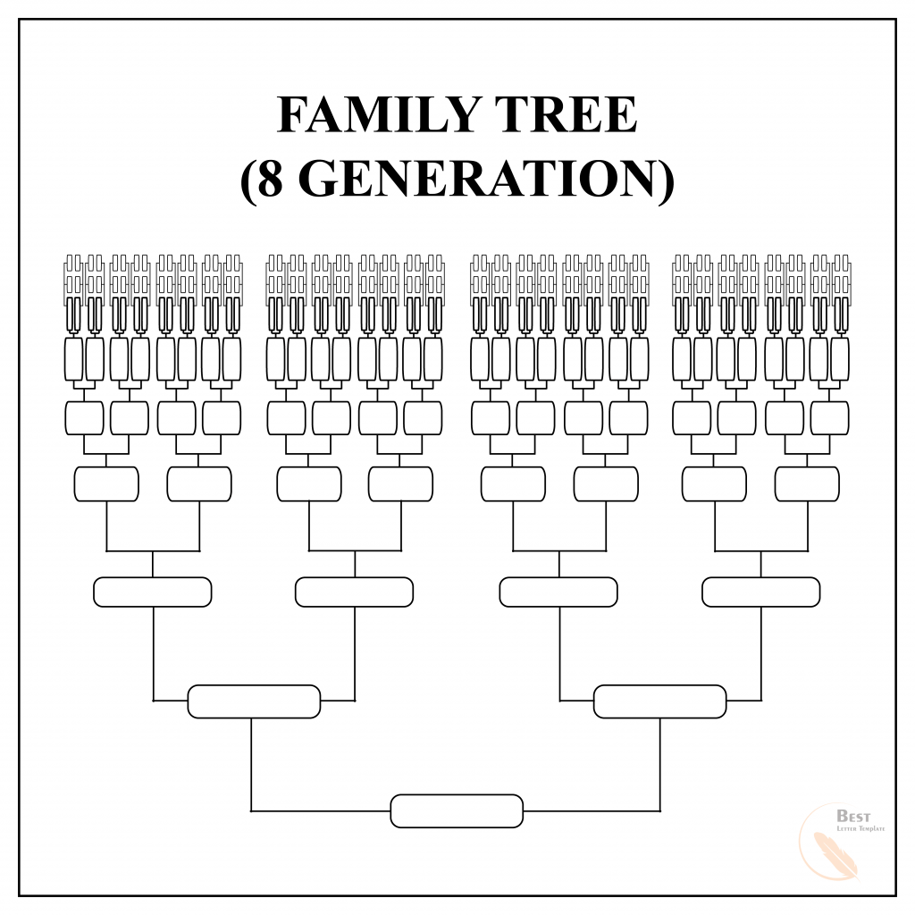 8 Generation Family Tree Template Excel