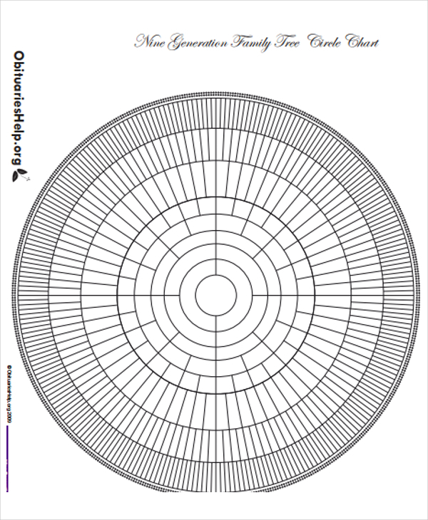 9 Family Tree Chart Templates Free Samples Examples Format Download
