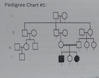 Answered PEDIGREE ANALYSIS ANSWER THE FOLLOWING QUESTIONS 1 The Chart 
