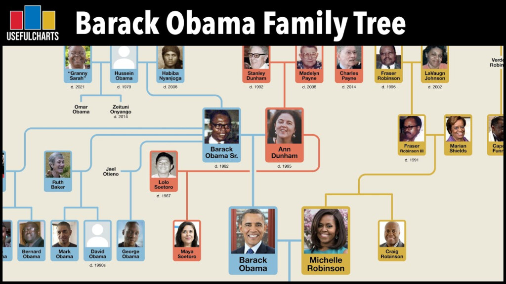 Barack Obama Family Tree YouTube