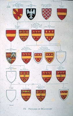 Beauchamp Pedigree The Heraldry Society