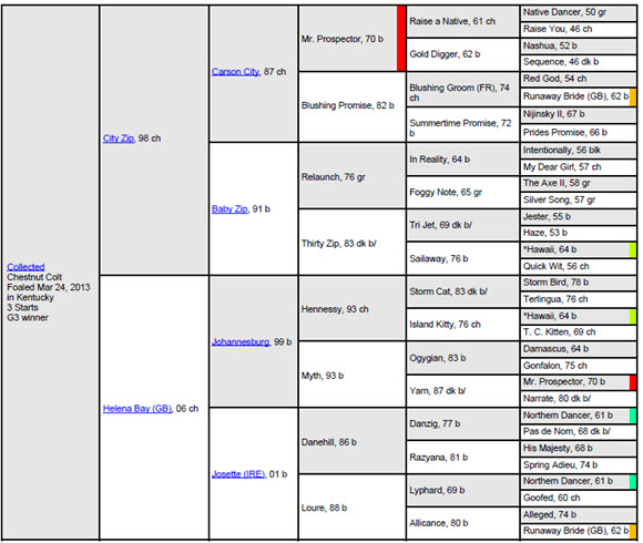 Equine Pedigree Chart A Visual Reference Of Charts Chart Master