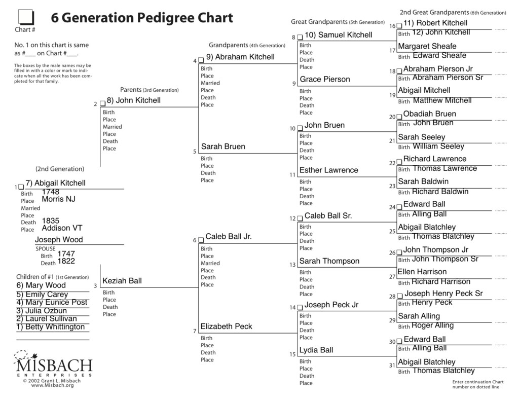 Family Tree 4 Osborne Line Founding Fathers In New England The 