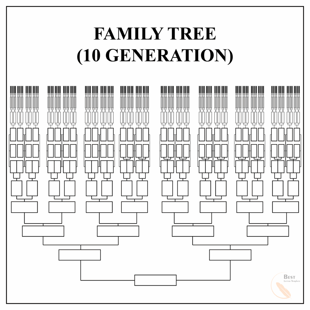 Family Tree Printable Chart