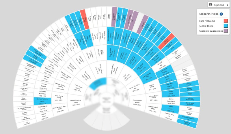 Free Genealogy Fan Chart Print Family Tree Template FamilySearch