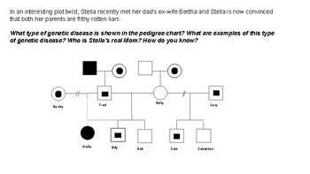 Fun Pedigree Chart Warm Ups By BattigBiology TPT