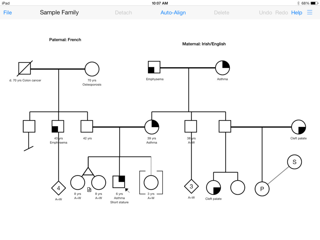 Genetic Counselors Others Can Draw Pedigrees On The Spot Using New 