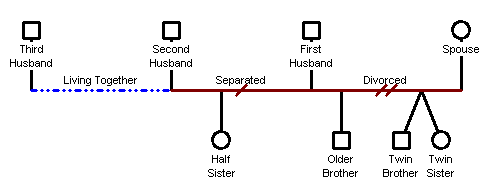 How To Created Second Marriage GenoPro Help