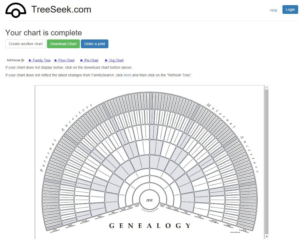 Lds Family Tree Fan Chart Ponasa