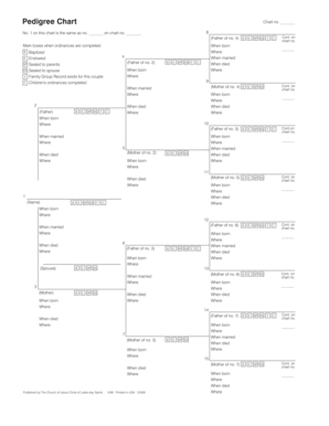 Lds Pedigree Chart Fill And Sign Printable Template Online