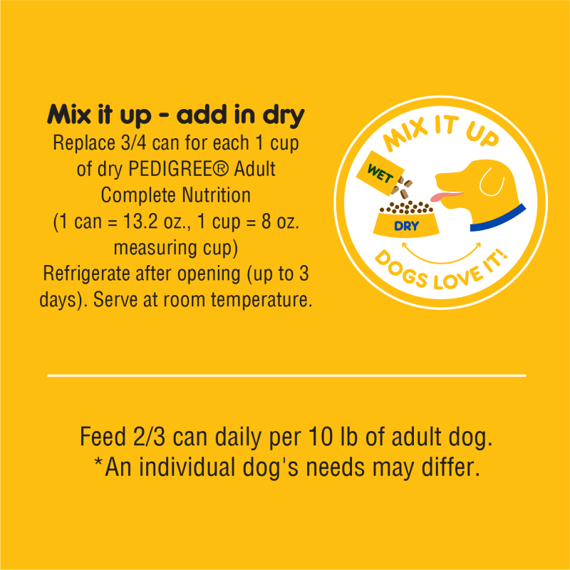 PEDIGREE HIGH PROTEIN Chicken Turkey Wet Dog Food