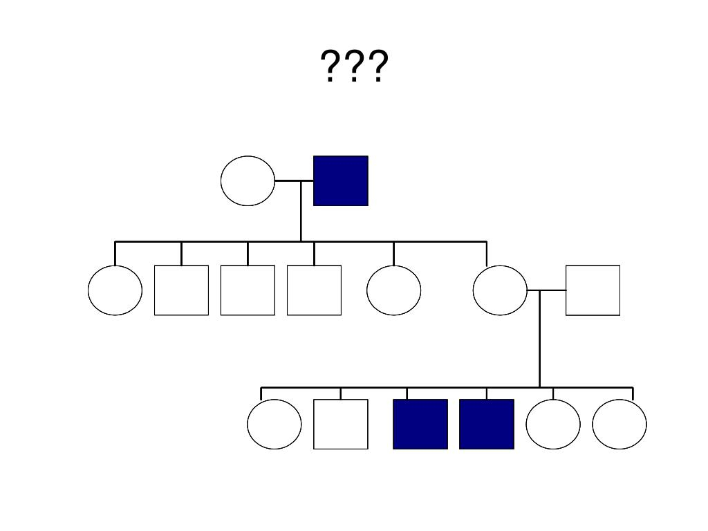 PPT THE STEPS WHEN INTERPRETING A PEDIGREE CHART PowerPoint 
